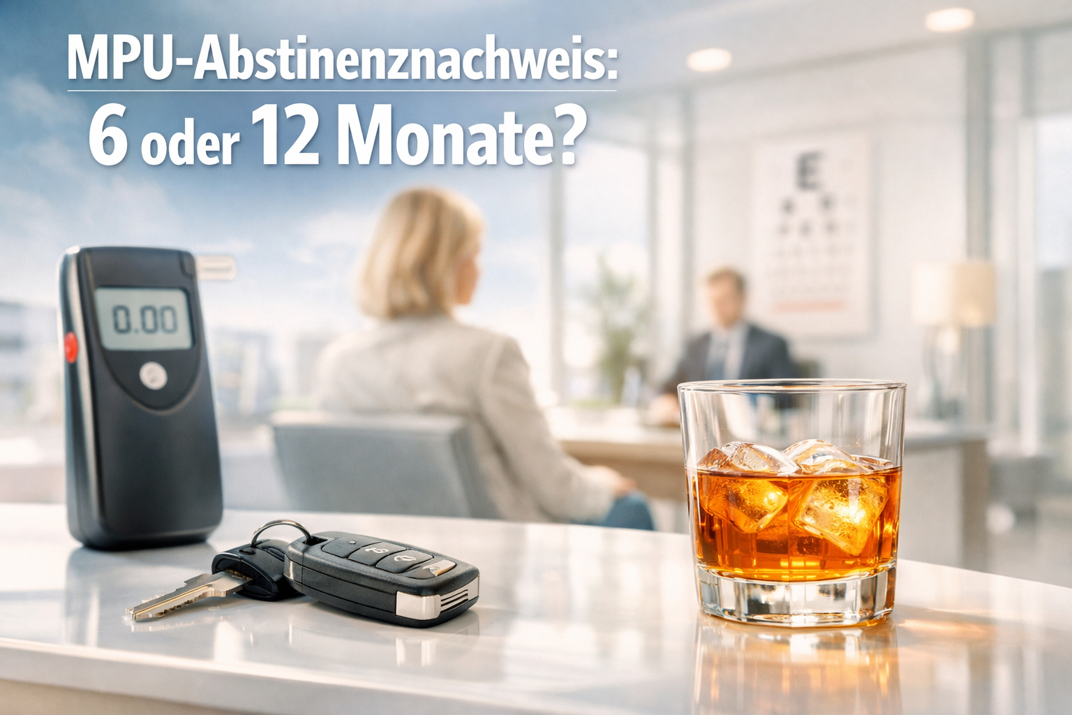 MPU-Abstinenznachweis: 6, 12 oder 15 Monate?