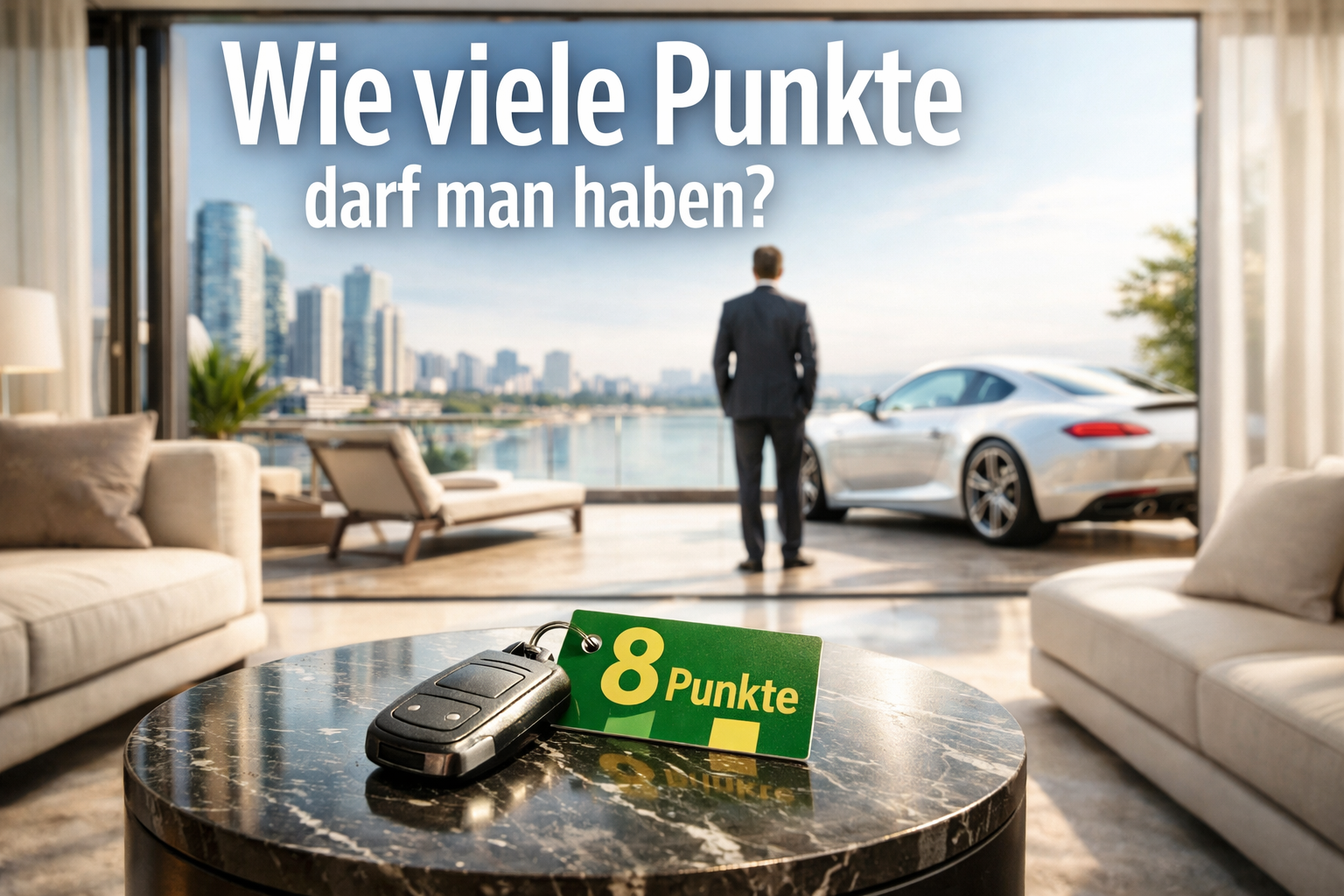 Wie viele Punkte darf man haben bis Führerschein weg?
